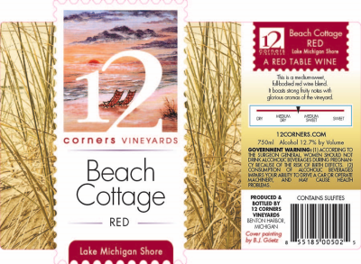 Product Image for Beach Cottage Red